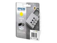 Epson 35 - 9.1 ml - gul - original - blister blekkpatron - for WorkForce Pro WF-4720, WF-4720DWF, WF-4725DWF, WF-4730, WF-4730DTWF, WF-4740, WF-4740DTWF