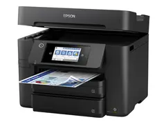 Epson WorkForce Pro WF-4830DTWF - Multifunksjonsskriver farge - ink-jet - A4/Legal (medie) - opp til 25 spm (trykking) - 500 ark - USB 2.0, LAN, Wi-Fi(n), USB-vert, NFC