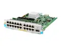 HPE - Utvidelsesmodul - Gigabit Ethernet (PoE+) x 20 + 40 Gigabit QSFP+ x 1 for HPE Aruba 5406R, 5406R 16, 5406R 44, 5406R 8-port, 5406R zl2, 5412R, 5412R 92, 5412R zl2