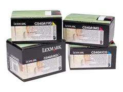 Lexmark - Svart - original - tonerpatron LCCP, LRP for Lexmark C540, C543, C544, C546, X543, X544, X546, X548