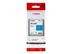 Canon PFI-030C - 55 ml - cyan - original blekkbeholder - for imagePROGRAF TA-20, TA-20 MFP L24ei, TA-30, TA-30 MFP L36ei