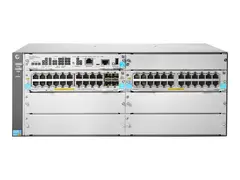 HPE Aruba 5406R 44GT PoE+ / 4SFP+ (No PSU) v3 zl2 Switch - Styrt - 44 x 10/100/1000 (PoE+) + 4 x 1 Gigabit / 10 Gigabit SFP+ - rackmonterbar - PoE+