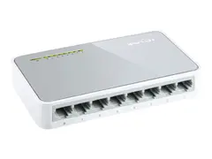 TP-Link TL-SF1008D 8-Port 10/100Mbps Desktop Switch Switch - 8 x 10/100 - stasjon&#230;r