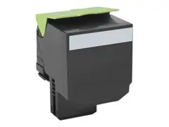 Lexmark 800X1 - Ekstra h&#248;y ytelse svart - original - tonerpatron LCCP - for Lexmark CX510de, CX510de SPR Columbia, CX510dhe, CX510dthe