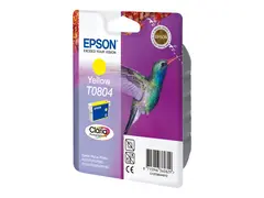 Epson T0804 - 7.4 ml - gul - original - blister blekkpatron - for Stylus Photo P50, PX650, PX660, PX700, PX710, PX720, PX730, PX800, PX810, PX820, PX830