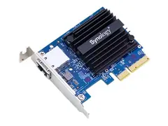 Synology E10G18-T1 - Nettverksadapter PCIe 3.0 x4 lav profil - 10Gb Ethernet x 1 - for Disk Station DS1618; RackStation RS1219, RS2418, RS2818, RS3618, RS818