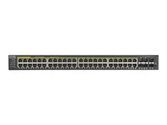 Zyxel GS1920-48HPv2 - Switch - smart - 48 x 10/100/1000 (PoE+) + 4 x kombo-Gigabit SFP + 2 x Gigabit SFP rackmonterbar - PoE+ (375 W)