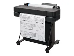 HP DesignJet T630 - 24&quot; storformatsskriver farge - ink-jet - A1, ANSI D, Rull (61 cm) - 2400 x 1200 dpi - inntil 0.5 min/side (mono) / inntil 0.5 min/side (farge) - USB 2.0, LAN, Wi-Fi