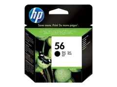 HP 56 - 19 ml - svart - original blekkpatron - for Deskjet 450, 55XX; Officejet 6110; Photosmart 7150, 7350, 7550; psc 21XX, 2210