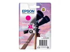 Epson 502XL - 6.4 ml - h&#248;ykapasitets magenta - original - blister - blekkpatron - for Expression Home XP-5100, 5105, 5150, 5155; WorkForce WF-2860, 2865, 2880, 2885