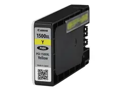 Canon PGI-1500XL Y - 12 ml - H&#248;y ytelse gul - original - blekkbeholder - for MAXIFY MB2050, MB2150, MB2155, MB2350, MB2750, MB2755