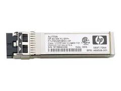 HPE - SFP (mini-GBIC) transceivermodul 8 Gb-fiberkanal (SW) - for HPE 8Gb, SN6000; StorageWorks 8/20q, 8Gb, MPX200, SN6000