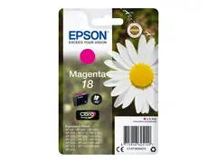 Epson 18 - 3.3 ml - magenta - original - bl&#230;re med RF/lyd-alarm blekkpatron - for Expression Home XP-212, 215, 225, 312, 315, 322, 325, 412, 415, 422, 425