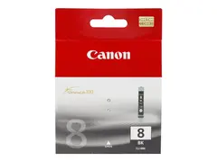 Canon CLI-8BK - 13 ml - svart - original blekkbeholder - for PIXMA iP4300, iP4500, iP5300, MP520, MP600, MP610, MP810, MP960, MP970, MX850, Pro9000