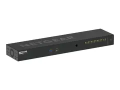 NETGEAR AV Line M4250-12M2XF - Switch L3 - Styrt - 12 x 10/100/1000/2.5G + 2 x 10 Gigabit SFP+ - side til side-luftflyt - rackmonterbar