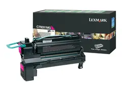 Lexmark - Ekstra h&#248;y ytelse - magenta original - tonerpatron LCCP, LRP - for Lexmark C792, X792