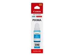 Canon GI 590 C - 70 ml - cyan - original blekkrefill - for PIXMA G1500, G1501, G1510, G2500, G2501, G2510, G3500, G3501, G3510, G4410, G4500, G4511