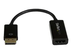 StarTech.com DisplayPort 1.2 to HDMI Adapter 4K 30Hz - Active Audio Video Converter for DP laptop computers and HDMI Monitor Displays (DP2HD4KS) - Videokonverter - DisplayPort - HDMI - for P/N: DKM30CHDPD, DKM30CHDPDUE, SV231QDPU34K, TB3CDK2DP, TB3CDK2DPUE, TB3DKM2DPL