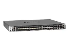 NETGEAR M4300-24X24F - Switch - L3 Styrt - 24 x 10/100/1000/10000 + 24 x 10 Gigabit SFP+ - front til bakside-luftflyt - rackmonterbar