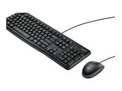 Logitech Desktop MK120 - Tastatur- og mussett USB - QWERTY - US International