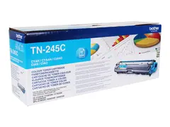 Brother TN245C - H&#248;y ytelse - cyan - original tonerpatron - for Brother DCP-9015, DCP-9020, HL-3140, HL-3150, HL-3170, MFC-9140, MFC-9330, MFC-9340