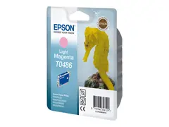 Epson T0486 - 13 ml - lys magenta original - blister - blekkpatron - for Stylus DX3800; Stylus Photo R200, R220, R300, R320, R340, RX500, RX600, RX620, RX640