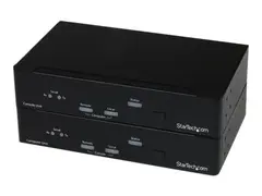 StarTech.com USB DVI KVM Console Extender w/ Serial &amp; Audio Over MM Fiber 2km - Fiber DVI KVM Extender (SV565FXDUSA) - KVM / lyd / seriellutvider - USB - opp til 2 km - for P/N: IM12D1500P, SVA12M2NEUA, SVA12M5NA, USBDVI4N1A10, USBDVI4N1A6