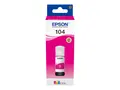 Epson EcoTank 104 - 65 ml - magenta original - blekkbeholder - for EcoTank ET-14100, 1810, 2721, 2810, 2811, 2812, 2814, 2815, 2820, 2821, 2825, 2826, 4800