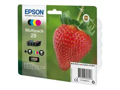 Epson 29 Multipack - 4-pack - svart, gul, cyan, magenta original - blister - blekkpatron - for Expression Home XP-245, 247, 255, 257, 332, 342, 345, 352, 355, 435, 442, 445, 452, 455