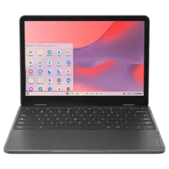 Chromebook - Elevmodell 4 - Lenovo 500e Yoga Gen4 Chrome Intel&#174; N100 - 8GB DDR5-4800MHz SODIMM - 64 GB SSD - Windows 11 Pro 64