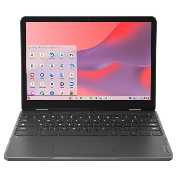 Chromebook - Elevmodell 4 - Lenovo 500e Yoga Gen4 Chrome Intel® N100 - 8GB DDR5-4800MHz SODIMM - 64 GB SSD - Windows 11 Pro 64 