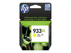 HP 933XL - H&#248;y ytelse - gul - original blekkpatron - for Officejet 6100, 6600 H711a, 6700, 7110, 7510, 7610, 7612