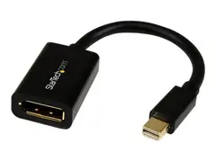 StarTech.com 6in Mini DisplayPort to DisplayPort Video Cable Adapter (MDP2DPMF6IN) DisplayPort-kabel - Mini DisplayPort (hann) til DisplayPort (hunn) - 15.2 cm - svart - for P/N: CDP2DP141MB, CDP2DP146B, CDP2DPMM1MB, CDP2DPMM6B, DISPLPORT15L, DISPLPORT3L