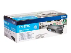 Brother TN321C - Cyan - original - tonerpatron for Brother DCP-L8400, DCP-L8450, HL-L8250, HL-L8350, MFC-L8650, MFC-L8850