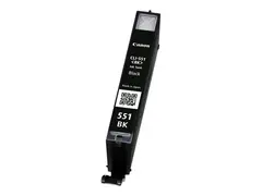 Canon CLI-551BK - 7 ml - svart original - blekkbeholder - for PIXMA iP8750, iX6850, MG5550, MG5650, MG5655, MG6450, MG6650, MG7150, MG7550, MX725, MX925