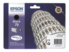 Epson 79 - 14.4 ml - svart - original blekkpatron - for WorkForce Pro WF-4630DWF, WF-4640DTWF, WF-5110DW, WF-5190DW, WF-5620DWF, WF-5690DWF