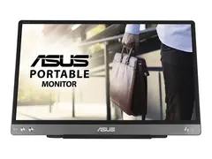 ASUS ZenScreen MB14AC - LED-skjerm 14&quot; - portabel - 1920 x 1080 Full HD (1080p) - IPS - 220 cd/m&#178; - 700:1 - 5 ms - USB-C - m&#248;rk gr&#229;