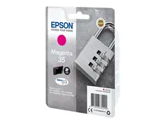 Epson 35 - 9.1 ml - magenta - original blister - blekkpatron - for WorkForce Pro WF-4720, WF-4720DWF, WF-4725DWF, WF-4730, WF-4730DTWF, WF-4740, WF-4740DTWF