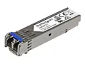 StarTech.com HPE J4858C Compatible SFP Module, 1000BASE-SX, 1GbE Multi Mode (MMF) Fiber Optic Transceiver, 1GE Gigabit Ethernet SFP, LC Connector, 550m, 850nm, DDM, HPE 1400, 1700, 1820 Lifetime Warranty (J4858CST) - SFP (mini-GBIC) transceivermodul (tilsvarer: HP J4858C) - 1GbE - 1000Base-SX - LC multimodus - opp til 550 m - 850 nm - for P/N: IES101G2SFPW, IES101GP2SFW