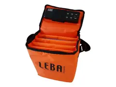 LEBA NoteBag - Skulderveske for 5 nettbrett oransje