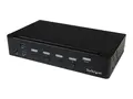 StarTech.com 4 Port HDMI KVM - HDMI KVM Switch 1080p - USB 3.0 &amp; Audio Support - KVM Video Switch (SV431HDU3A2) - KVM / lyd / USB-svitsj - 4 x KVM/lyd/USB + 3 x SuperSpeed USB - 1 lokalbruker - rackmonterbar - AC 120/230 V / DC 9 - 12 V - for P/N: SV431RACK