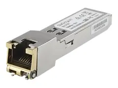 StarTech.com Juniper RX-GET-SFP Compatible SFP Module, 1000BASE-T, SFP to RJ45 (Copper) Cat6/Cat5e, 1GE Gigabit Ethernet SFP, RJ-45 (Copper) 100m, 1Gbps Mini GBIC Transceiver SFP Module Lifetime Warranty (RXGETSFPST) - SFP (mini-GBIC) transceivermodul (tilsvarer: Juniper RX-GET-SFP) - 1GbE - 1000Base-T - RJ-45 - opp til 100 m