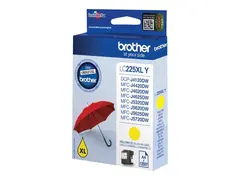 Brother LC225XLY - Gul - original blekkpatron - for Brother DCP-J4120, MFC-J4420, J4620, J5320, J5620, J5625, J5720; Business Smart MFC-J4420