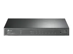 TP-Link JetStream TL-SG2008P - V1 switch - smart - 4 x 10/100/1000 + 4 x 10/100/1000 (PoE+) - stasjon&#230;r - PoE+ (62 W)