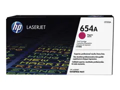 HP 654A - Magenta - original - LaserJet - tonerpatron (CF333A) for Color LaserJet Enterprise M651dn, M651n, M651xh; Color LaserJet Managed M651dnm, M651xhm