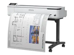 Epson SureColor SC-T5100 - 36&quot; storformatsskriver farge - ink-jet - Rull (91,4 cm) - 2400 x 1200 dpi - Gigabit LAN, Wi-Fi(n), USB 3.0 - kutter