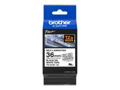 Brother TZe-SL261 - Selv-adhesiv - svart p&#229; hvitt Rull (3,6 cm x 8 m) 1 kassett(er) laminert teip - for P-Touch PT-D800W, PT-P900W, PT-P950NW