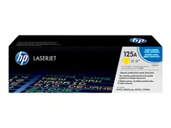 HP 125A - Gul - original - LaserJet tonerpatron (CB542A) - for Color LaserJet CM1312 MFP, CP1215, CP1217, CP1515n, CP1518ni