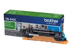 Brother TN243C - Cyan - original - tonerpatron for Brother DCP-L3510, L3517, L3550, HL-L3210, L3230, L3270, MFC-L3710, L3730, L3750, L3770