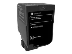 Lexmark - H&#248;y ytelse - svart - original tonerpatron LCCP, LRP - for Lexmark CX725de, CX725dhe, CX725dthe